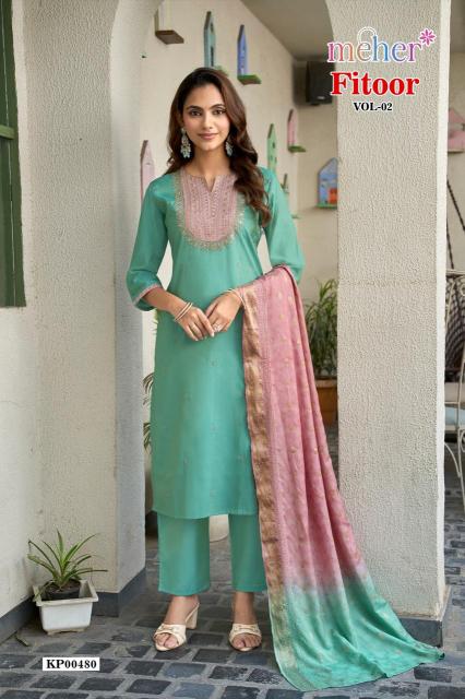 Meher fitoor vol 2 globus kurtis wholesale